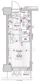 ガーラ・ステーション東神奈川 10階 間取り図