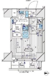 メインステージ東神奈川Ⅱ 1002 間取り図