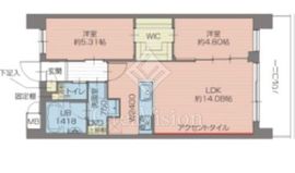 プレジオ北綾瀬ASIAN 206 間取り図