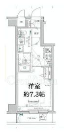 パティーナ住吉デュオ 4階 間取り図