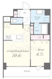 Nouvelle maison yamayaⅡ 502 間取り図