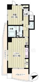 レジデンス武蔵野 1103 間取り図