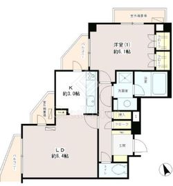 ジョイム奥沢 503 間取り図
