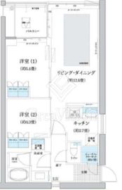 ガーデニエール砧ウエスト 612 間取り図