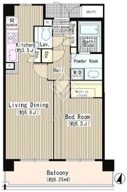 ルマ上用賀 301 間取り図