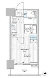 パークアクシス市川 1116 間取り図