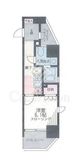 ザ・パーククロス藤沢 1204 間取り図