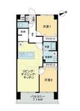 グローイン新宿御苑 8階 間取り図
