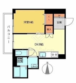 高円寺サマリヤマンション 3階 間取り図