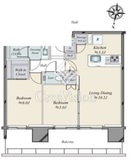 シティタワー綾瀬 9階 間取り図