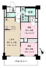 エヌステージ赤羽志茂 503 間取り図