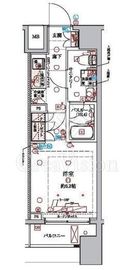 ラクラス横浜 507 間取り図