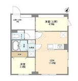 ウェルスクエア目黒 103 間取り図