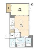ウェルスクエア目黒 202 間取り図