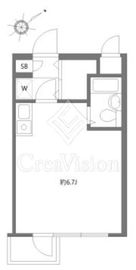 シルフィード白金 4階 間取り図