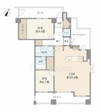 グローリオ瀬田 3階 間取り図