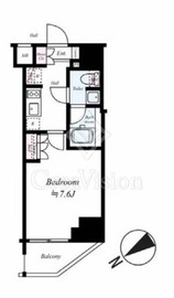 ARCOBALENO KAWASAKI (アルコバレーノ川崎) 809 間取り図