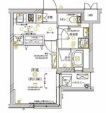 ディアレイシャス武蔵新城 3階 間取り図