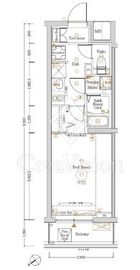 Log登戸Station side 4階 間取り図