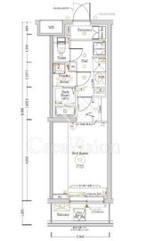 Log登戸Station side 1階 間取り図