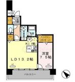 ロイヤルパークス豊洲 421 間取り図