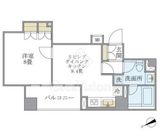 ブリリアイスト銀座東 1202 間取り図