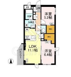 ロイジェント上板橋 403 間取り図