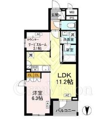 ロイジェント上板橋 305 間取り図