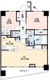 パークナード目黒 3階 間取り図
