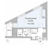 ASTILEstudio代々木 6階 間取り図