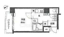 ジュエル京橋 9階 間取り図