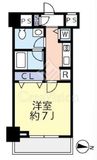 スカイコートパレス大島 7階 間取り図