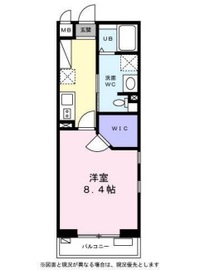 グリーンフラッツ 101 間取り図
