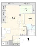 秀和第一南平台レジデンス 5階 間取り図