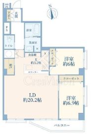 メゾン代官山 5階 間取り図