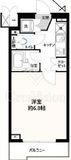ルーブル早稲田参番館 4階 間取り図