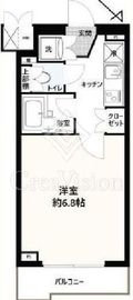 ルーブル早稲田参番館 4階 間取り図