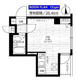 ステージグランデ南麻布 12階 間取り図