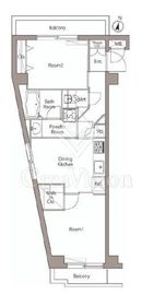 トーシンフェニックス目白 3階 間取り図