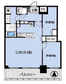 パークシティ中野ザタワーエアーズ 21階 間取り図
