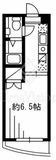 F.S.C.新宿マンション 1階 間取り図