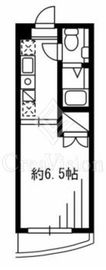 F.S.C.新宿マンション 2階 間取り図