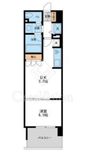 レジディア南千住 706 間取り図