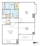 クレールメゾン左門町 204 間取り図