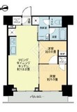 ザ・ライオンズフォーシア鶴見 903 間取り図