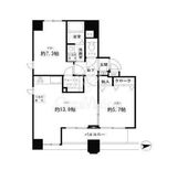 パークヒルズ 1003 間取り図