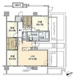クリオレジダンス横濱綱島 7階 間取り図