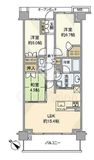 アリュール横濱新子安 6階 間取り図