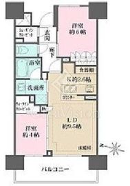 ザ・パークハウスアーバンス練馬中村橋 8階 間取り図