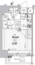 メイクスデザイン茗荷谷 503 間取り図